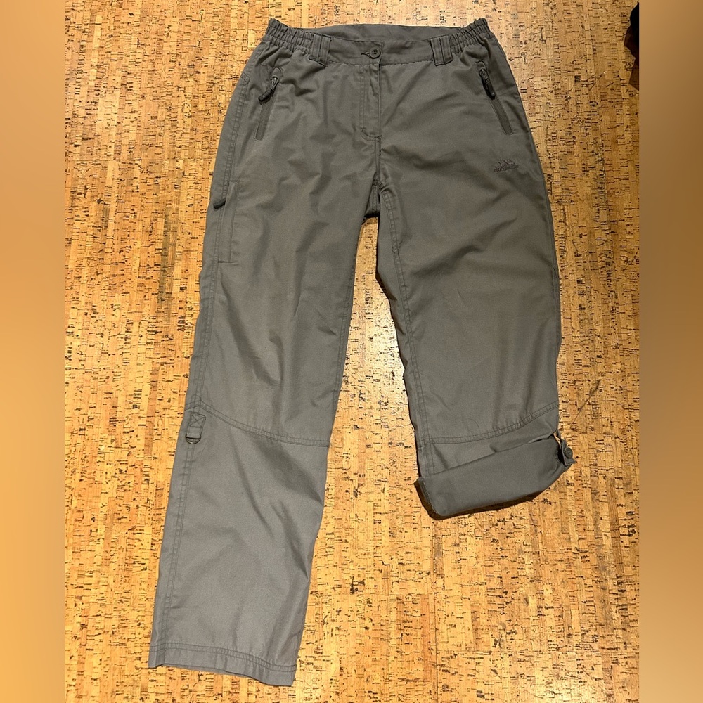 Trespass grey convertible hiking trousers, women’s M